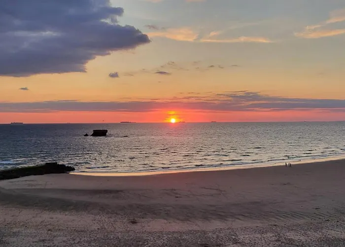 L'ecume Du , Face A La Mer, Coucher De Soleil Lejlighed *